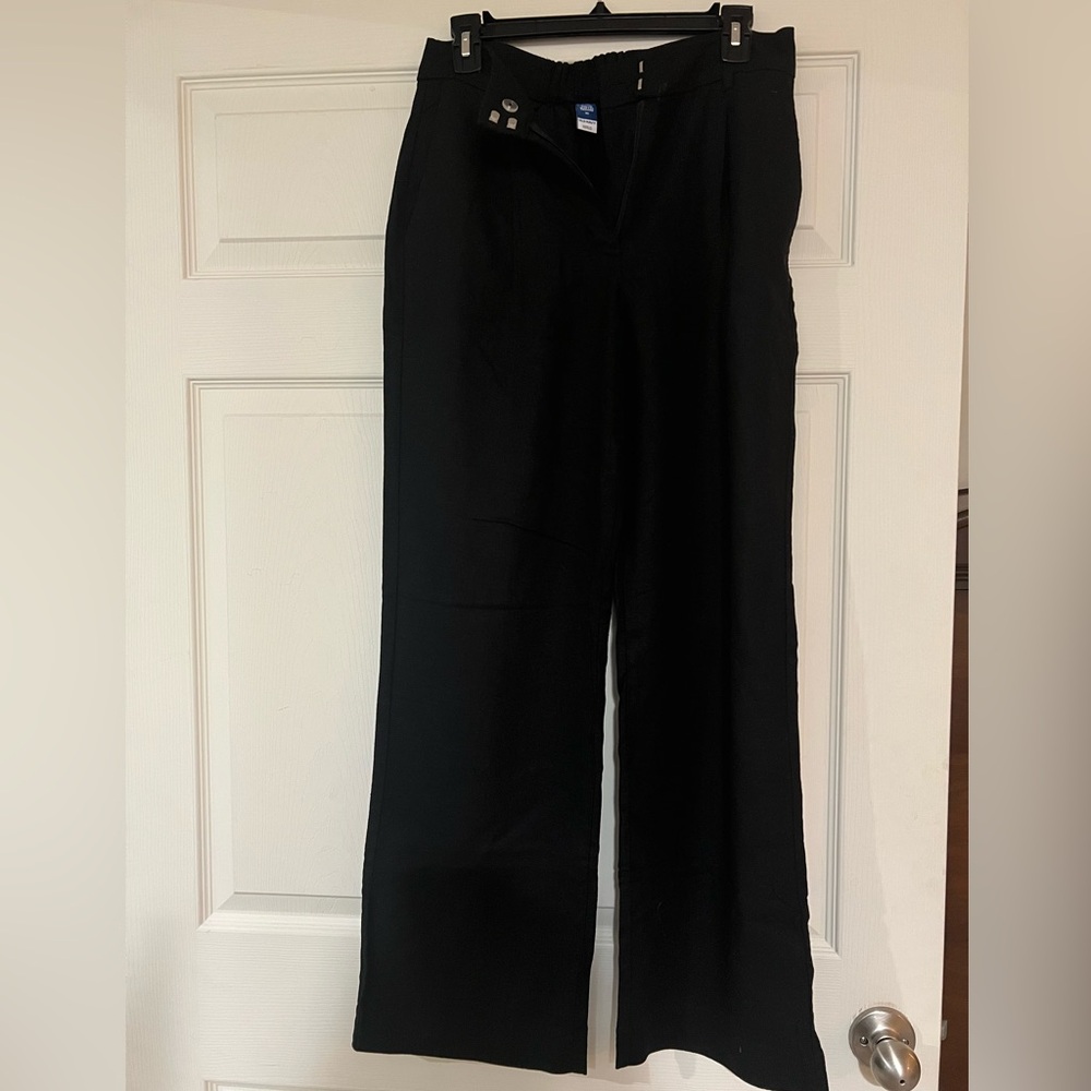 Old Navy Black Wide Leg Pants